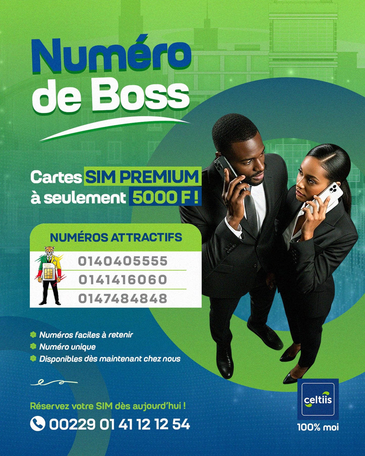 SIMS GOLD : NUMEROS PREMIUMS